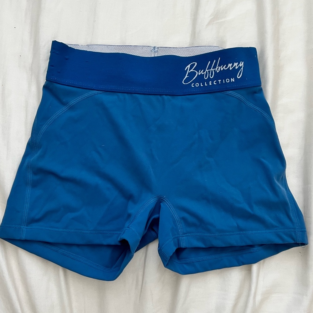 Buffbunny Collections Blue Demi Shorts XXS